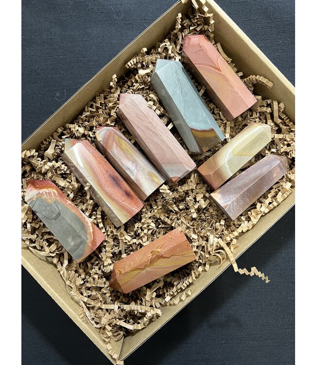 Polychrome Jasper Points 1KG bulk lot