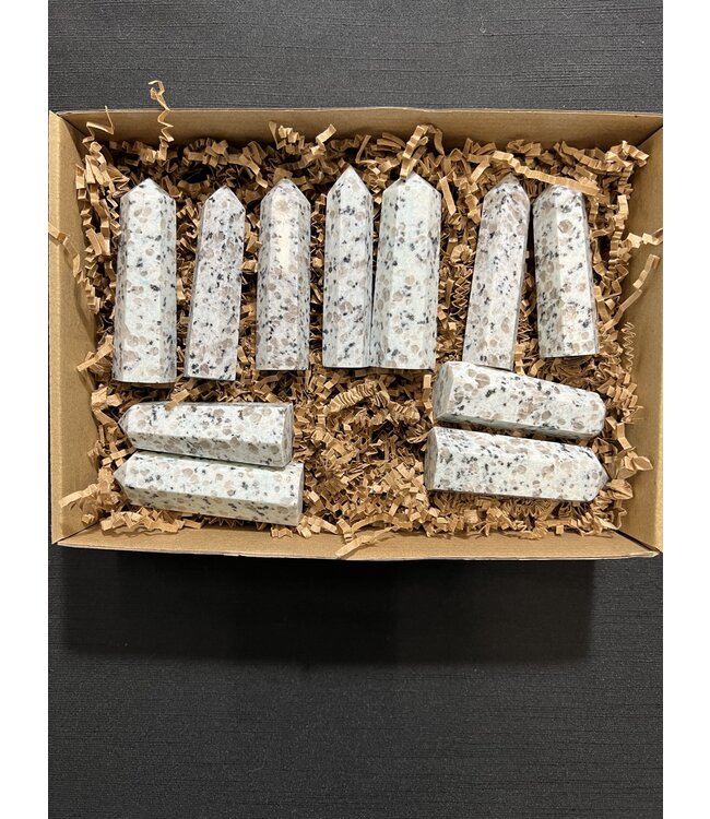 Kiwi Jasper Points 1KG bulk lot