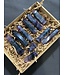 Purple/Teal Fluorite Points 1KG bulk lot