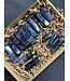 Purple/Teal Fluorite Points 1KG bulk lot