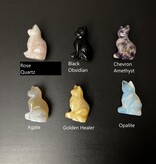 2" Cat Carving, 12 Types