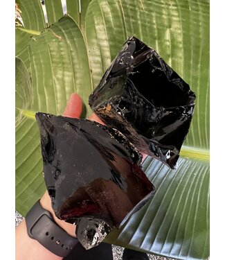 Rough Black Obsidian Size 8 [700-799gr]