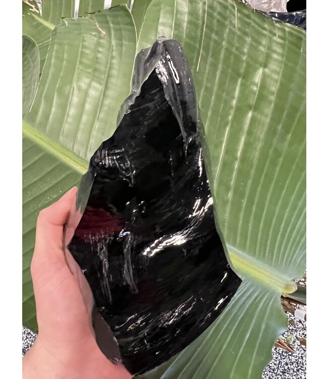 Rough Black Obsidian Size 14 [1300-1399gr]