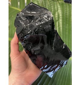 Rough Black Obsidian Size 16 [1500-1599gr]