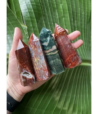 Ocean Jasper Point, Size X-Large [100-124gr] *disc.*