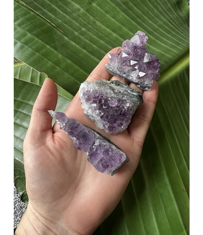 Amethyst Druzy Clusters Size 1 [1-99gr]