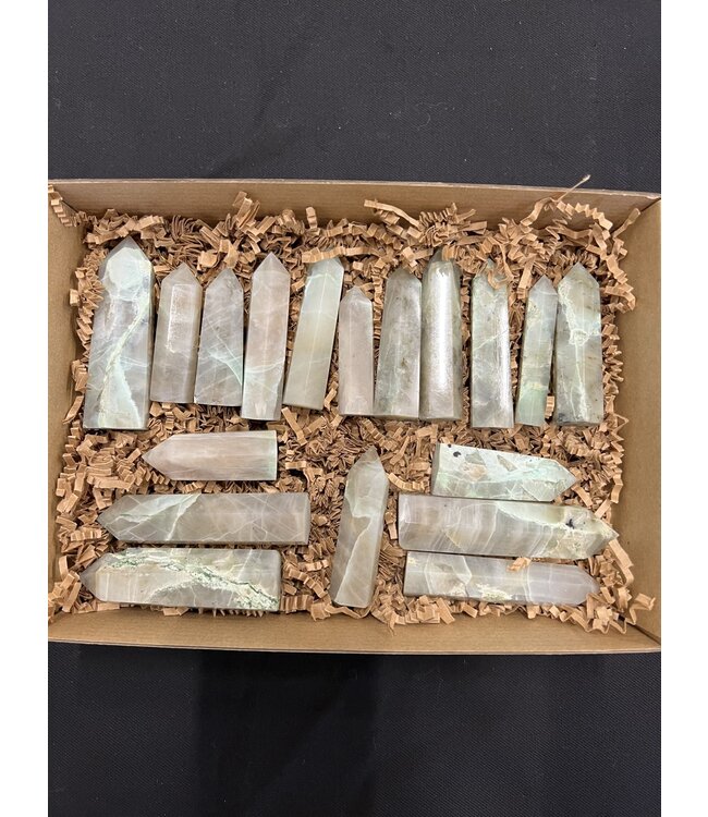 Garnierite Points 1KG bulk lot