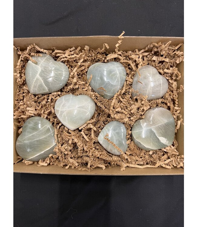 Garnierite Hearts 1KG bulk lot