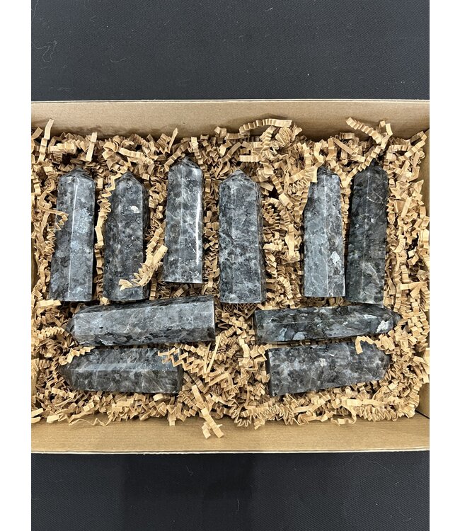 Larvikite Points 1KG bulk lot