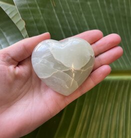 Garnierite/Green Moonstone Heart, Size X-Large [150-174gr] *disc*