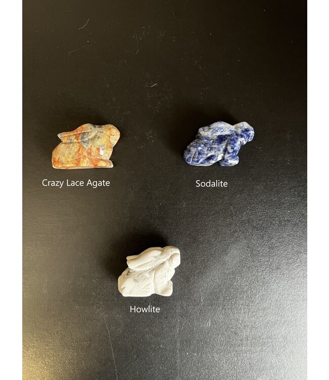 2" Rabbit Carving, 15 Types