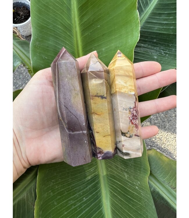 Mookaite Jasper Point, Size X-Large [100-124gr]