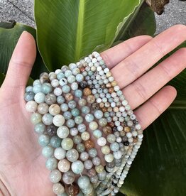 Amazonite Beads Polished 15" Strand 4mm 6mm 8mm