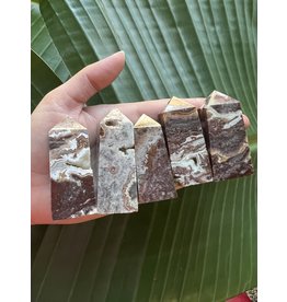 Mexican Crazy Lace Agate Point, Size Medium [50-74gr] *disc.*