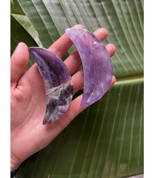 Mini Bowl, Moon, Chevron Amethyst
