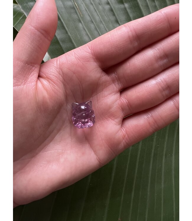 Mini Fluorite 9 Tail Fox