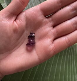 Mini Fluorite Caterpillar