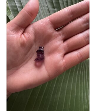 Mini Fluorite Caterpillar