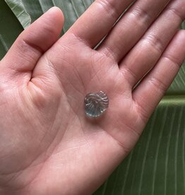 Mini Fluorite Ginko Leaf