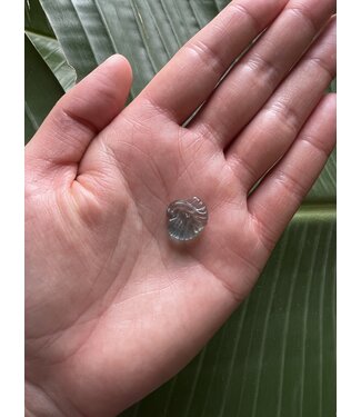 Mini Fluorite Ginko Leaf