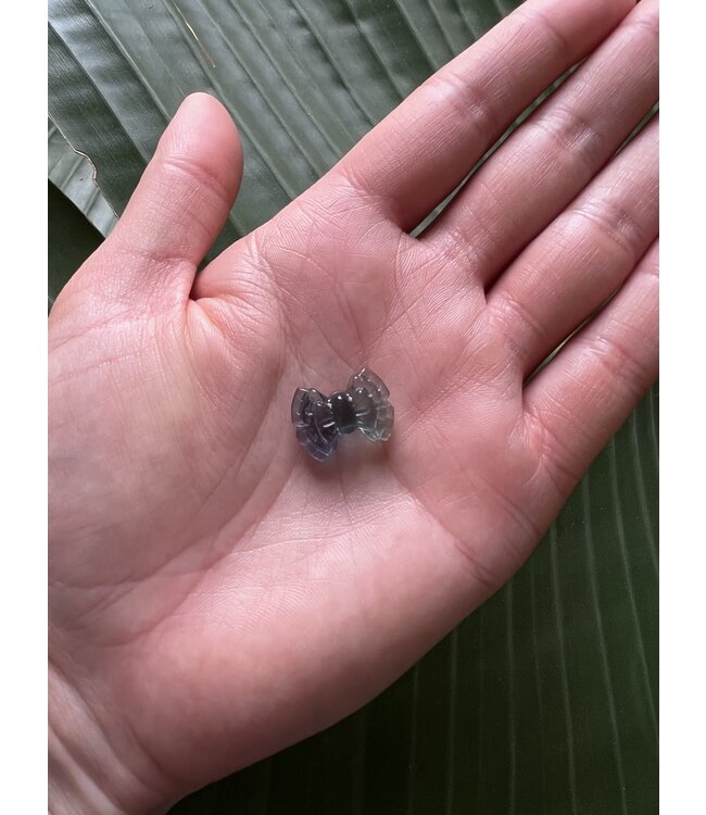Mini Fluorite Bowtie