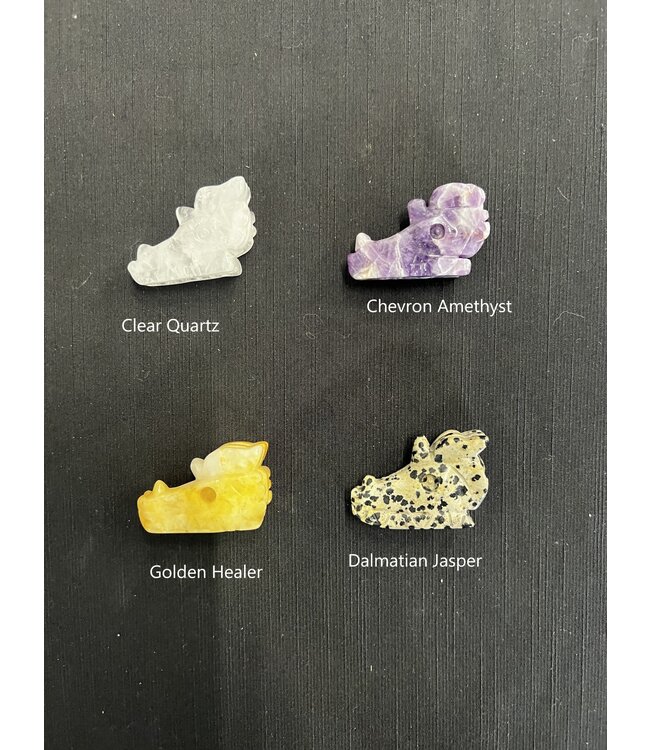 2" Dragon Head Carving, 13 types