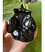 X-Large Toothless Carving, Black Obsidian