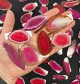 Agate Slice Size #00 Pink