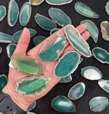 Agate Slice Size #0 Green