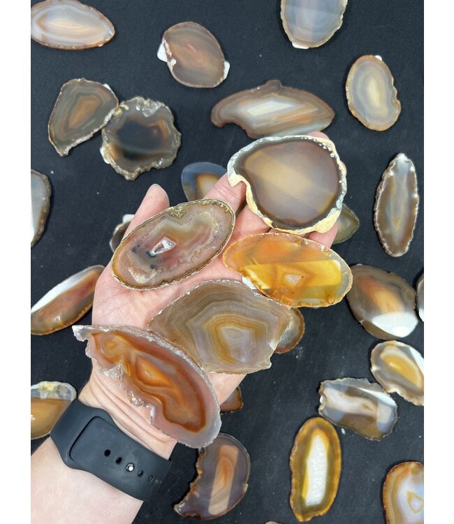 Agate Slice Size #0 Natural *disc.*