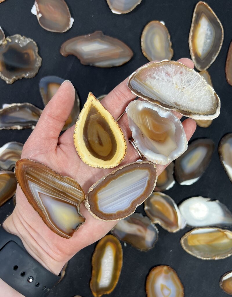 Agate Slice Size #0 Natural *disc.*
