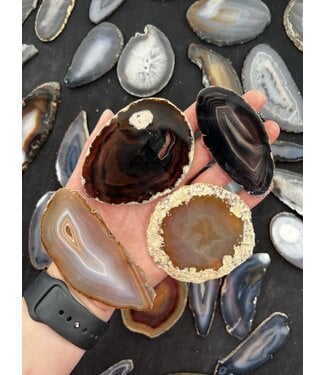 Agate Slice Size #1 Natural