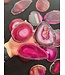 Agate Slice Size #2 Pink