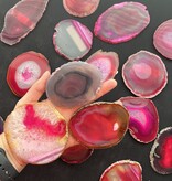 Agate Slice Size #2 Pink