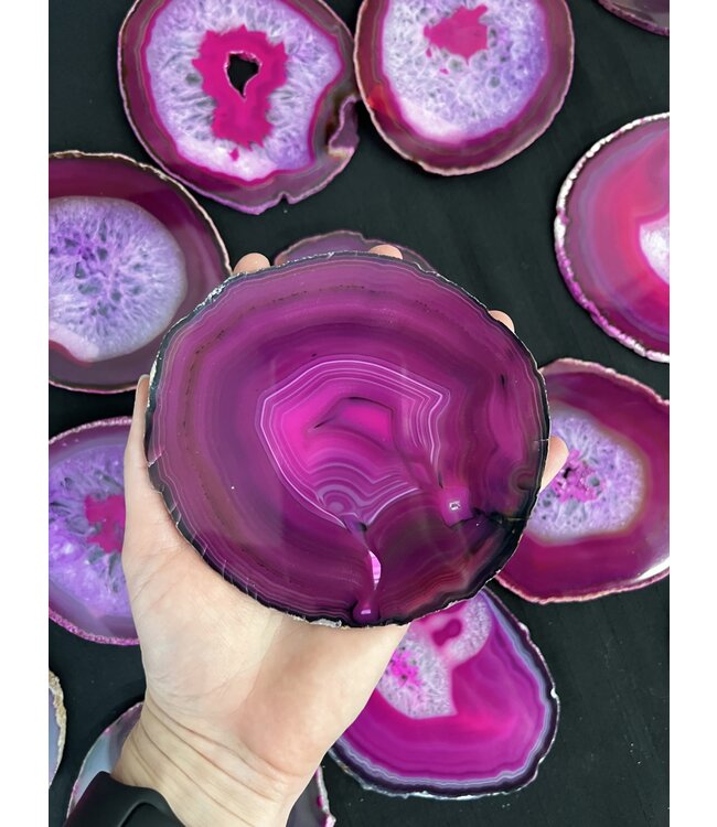 Agate Slice Size #6 Pink *disc.*