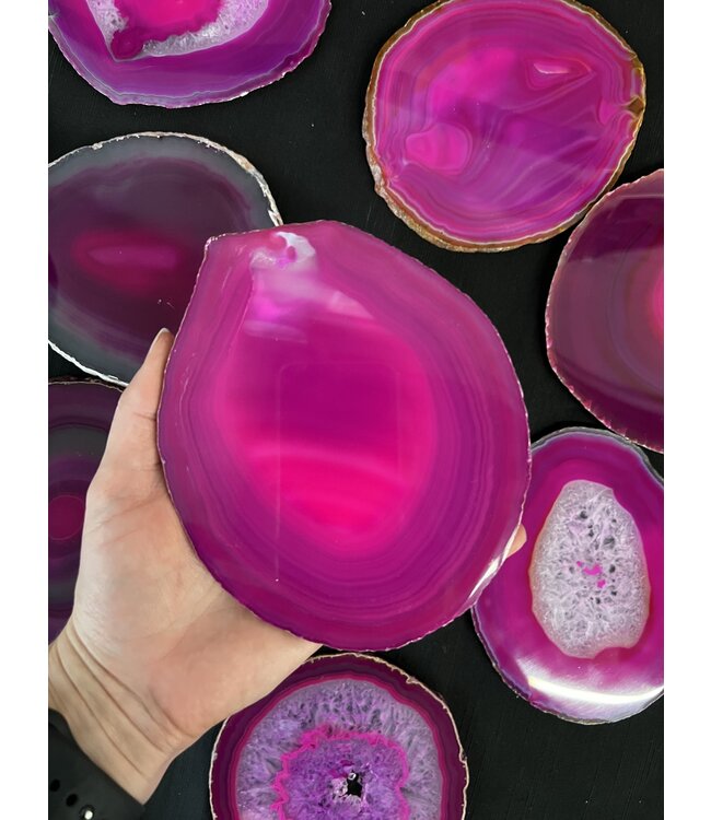 Agate Slice Size #7 Pink *disc.*