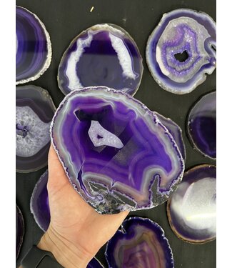 Agate Slice Size #7 Purple