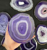 Agate Slice Size #8 Purple *disc.*