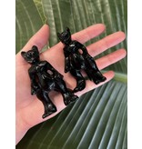 Black Obsidian Mewtwo Carving, Pokémon Carving