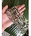 Silver Leaf Jasper Beads Polished 15" Strand 4mm 6mm 8mm