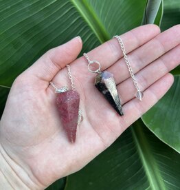 Rhodonite Pendulum