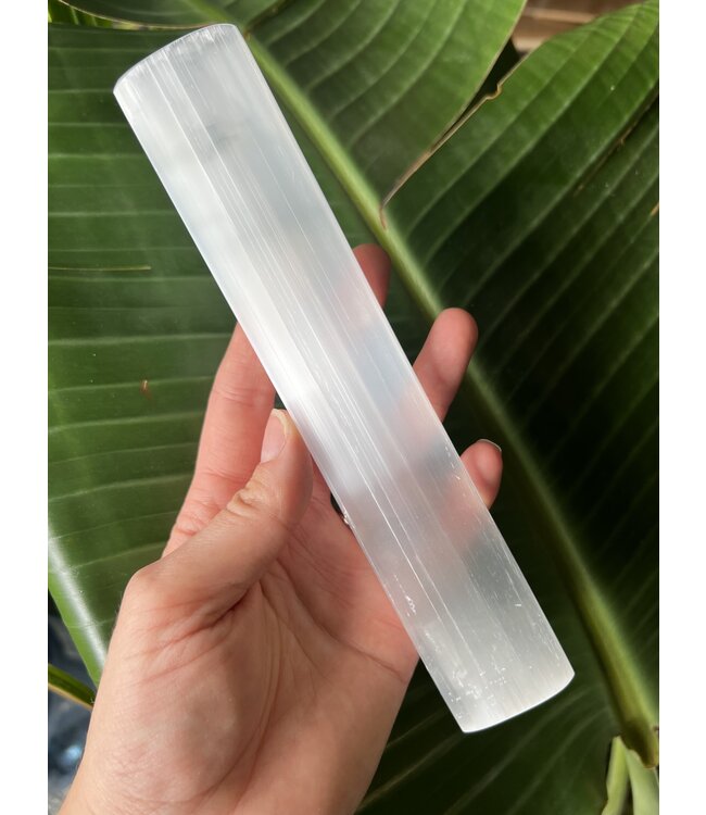 Selenite Slab, Charging Plate 20cm x 3cm