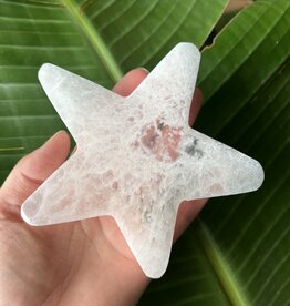 Selenite Star, Charging Plate 12cm