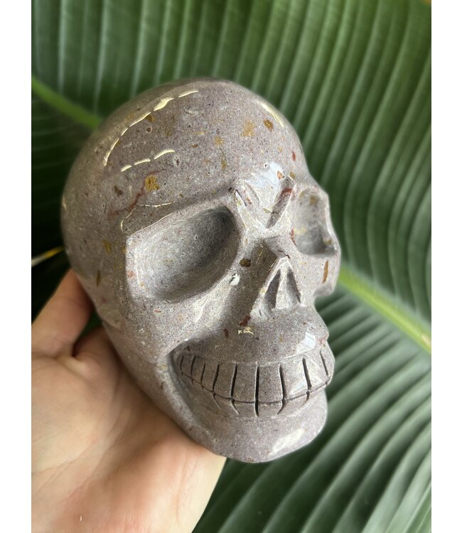 Large Ocean Jasper Skull #7, 1900gr *disc*