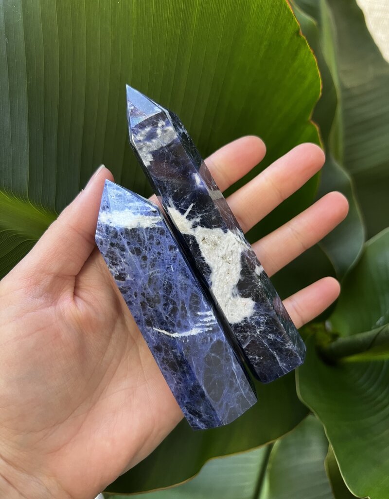 Sodalite Point, Size X-Large [100-124gr]