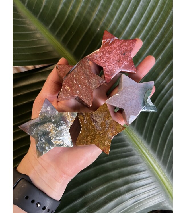 Ocean Jasper Star, Size X-Small [50-74gr]