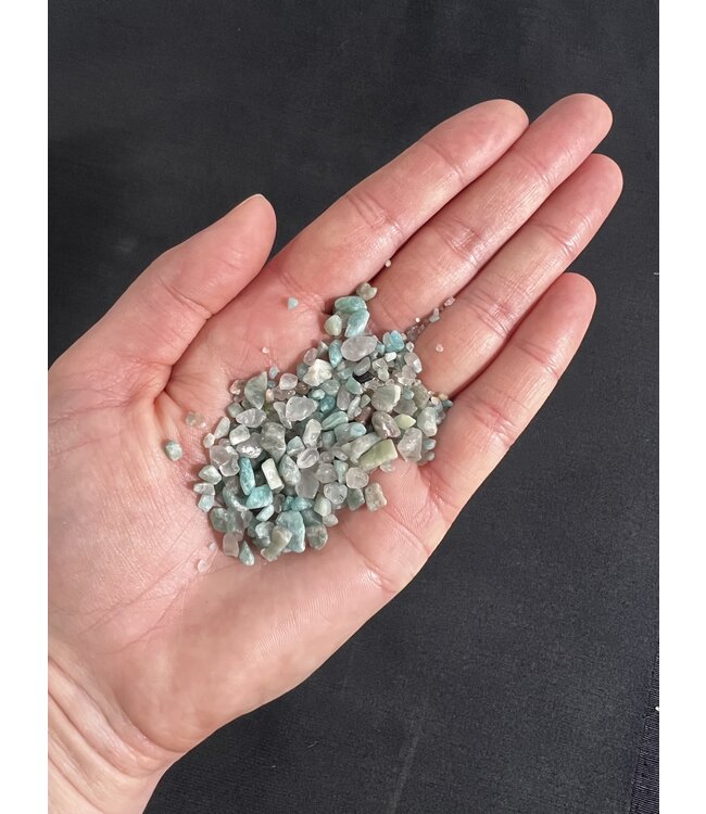 Amazonite Chip Stones, Size 01 Chip *disc.*