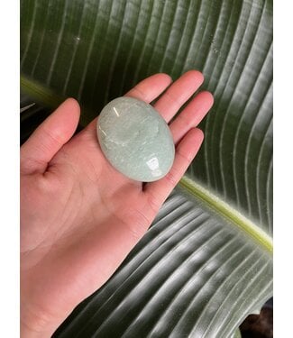 Green Aventurine Palm Stone, Size X-Small [50-74gr]