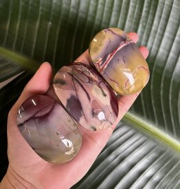 Mookaite Jasper Palm Stone, Size Medium [100-124gr]