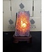 Amethyst Lamp with wood base #53, 1.52kg *disc.*